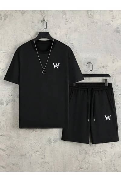 Men's T-Shirt & Shorts Set | Summer Co-Ord Set for Men | Sports cloth