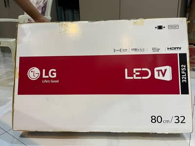 32 inch box pack LG brand LED TV