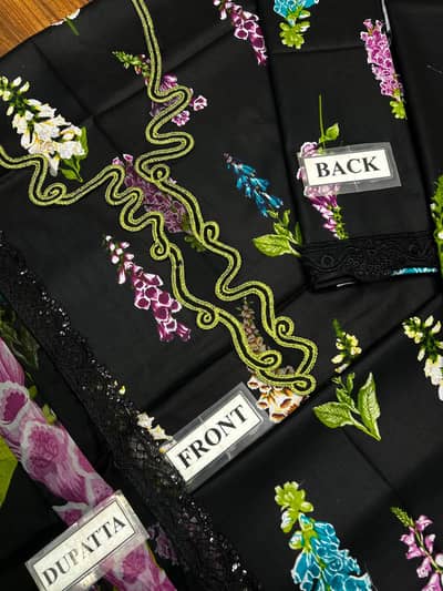 Fabric Details :  Lawn & Chiffon  (WHATSAPP 0335-1305177)