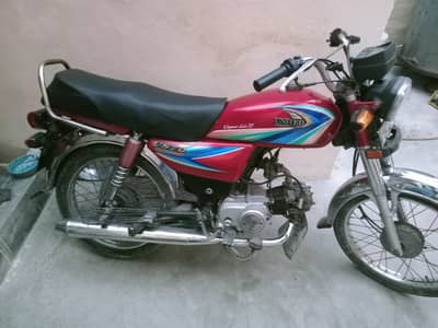 united us 70 cc bike urgent sell I need money condition is Good