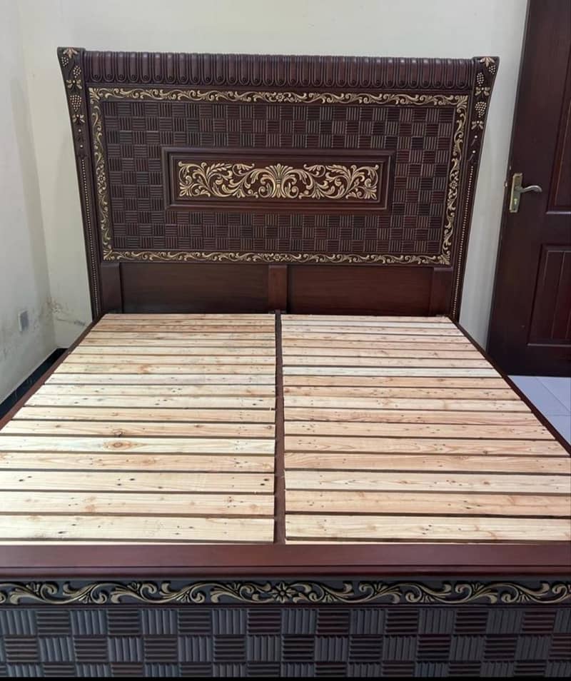 chinioti  double bed king size 0