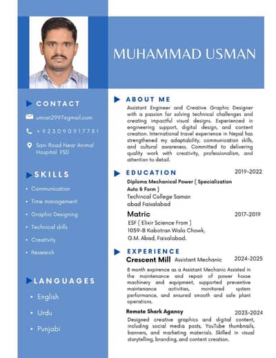 I want job 03107538095