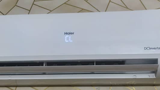 Haier 1.5 Ton new Ac amp lock