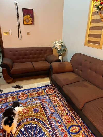 7 seater sofa set  in good condition