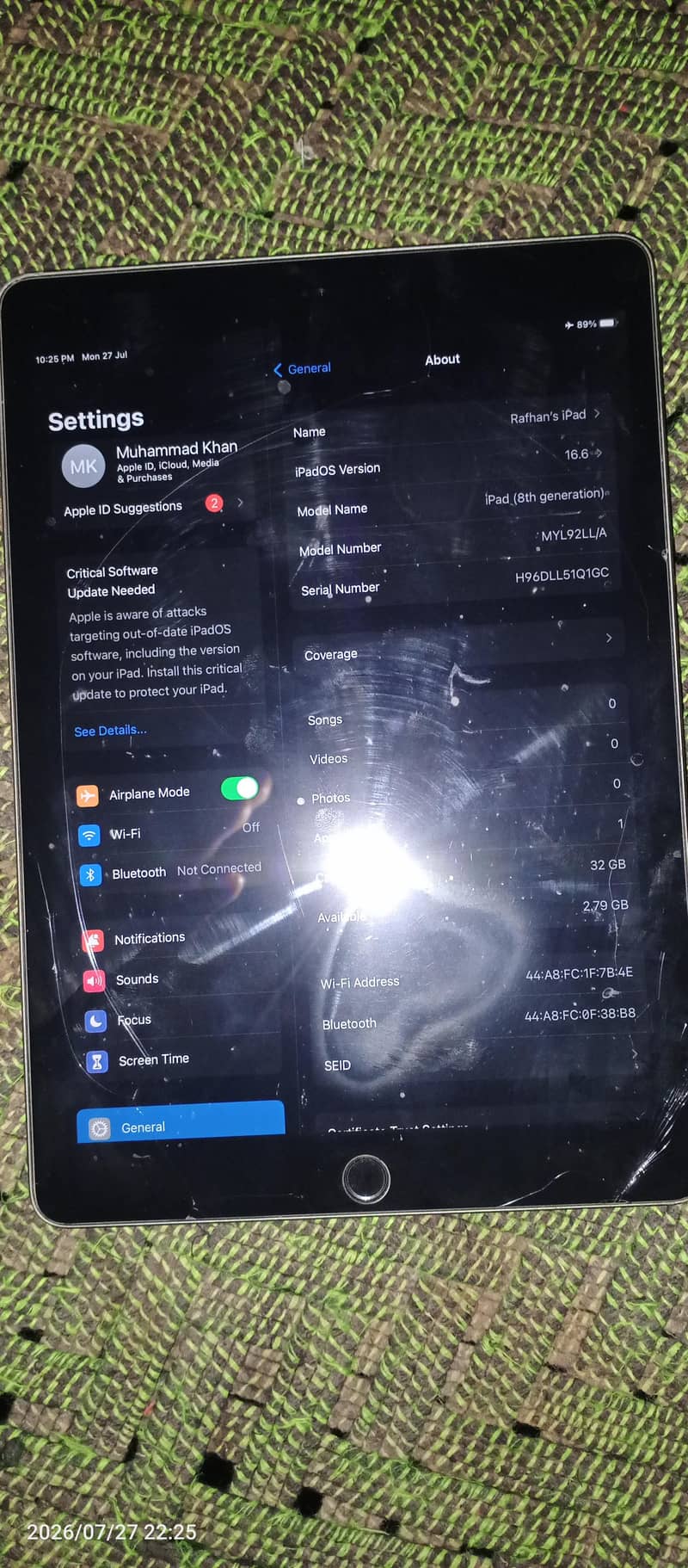 ipad 8th generation 2