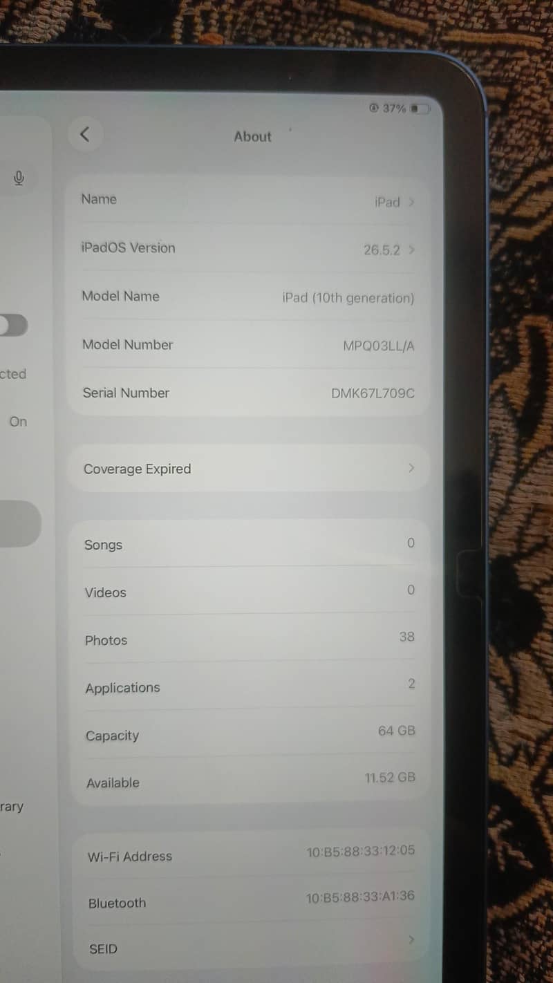 Ipad 10 Gen 0