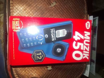 Itel Muzik 450.  just box open.