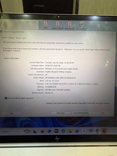 HP EliteBook x360 1040 G8 | Core i7 11th Gen | 32GB RAM | Touchscreen