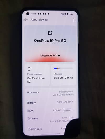 OnePlus 10pro 5g