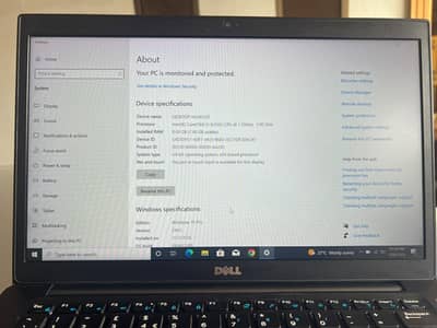 Dell Latitude 7480 | Core i5 8th Gen | 8GB RAM | Windows 10 Pro