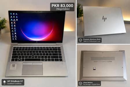 HP ELite Book G7 | AMD Ryzen 5 Pro | 16GB RAM | 256 SSD |