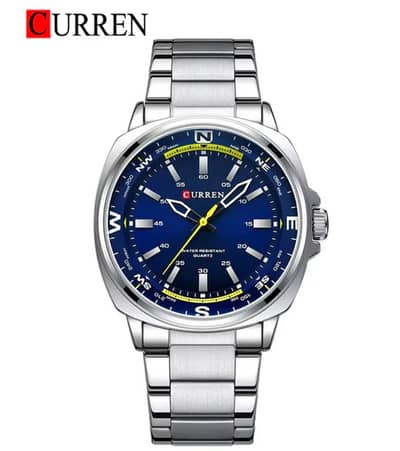 CURREN 8455 Men's Stainless Steel Watch