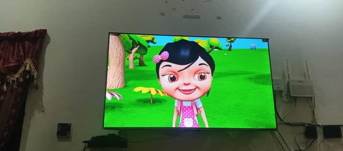 TCL 55" 4K UHD Google Smart LED TV (Model 55P635)  Excellent Condition