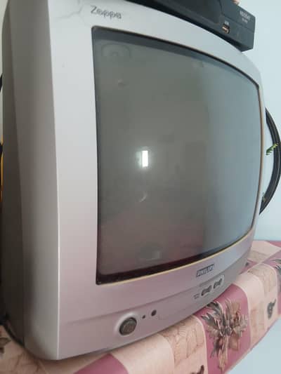 Philips CRT Tv + Accessories
