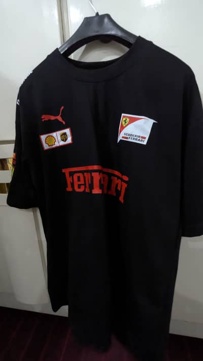 Ferrari F1 Dropshoulder Premium Quality