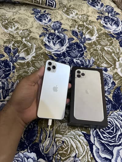 Iphone 11pro max 256gb duel PTA approved with box