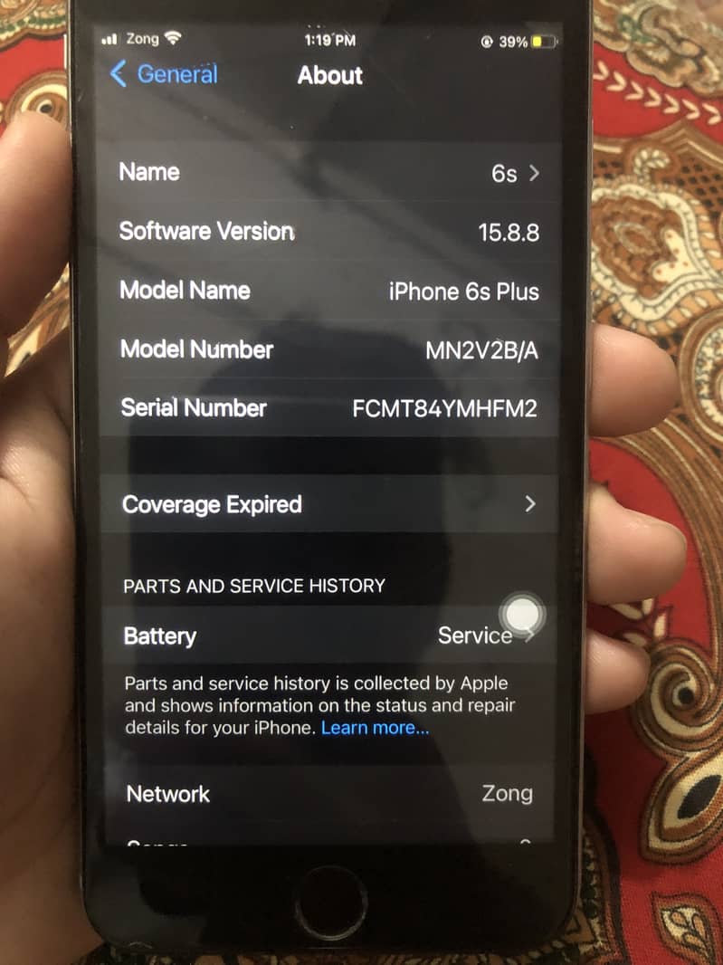 Apple iPhone 6S Plus 5