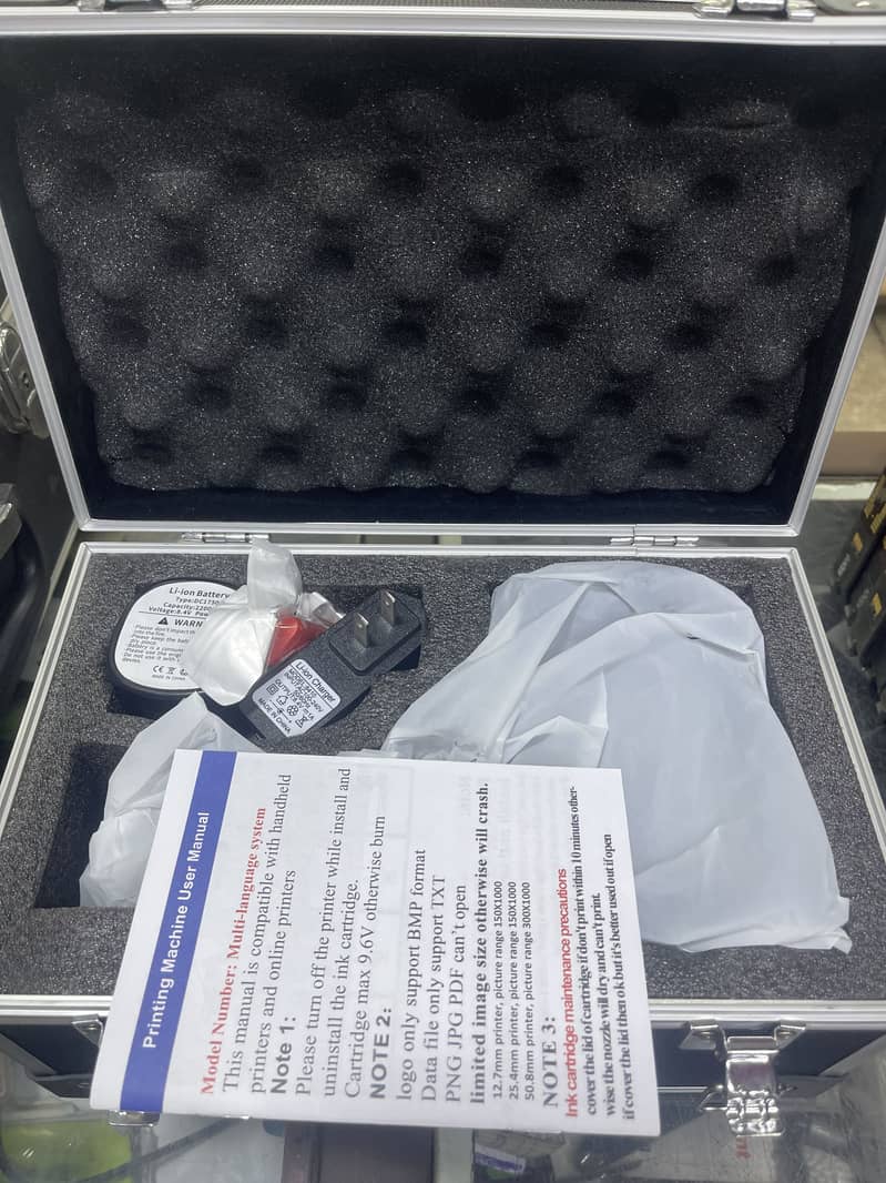 Handheld Inkjet Printer / Batch Coding Machine 0