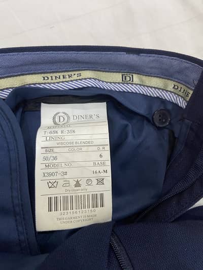 Diner s Dress pants , Navy blue, like new
