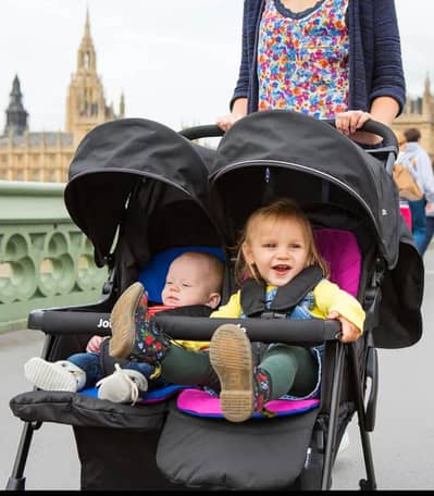 Double Stroller,  Imported Brand: Joie Aire Twin