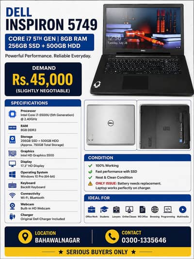 Laptop For Sale