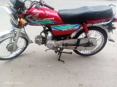 Honda CD 70cc model 2018 for sale