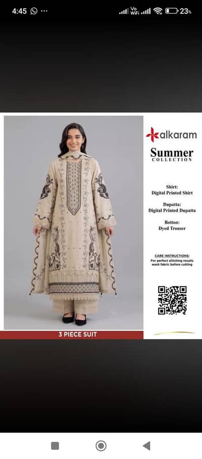 alkaram summer deal