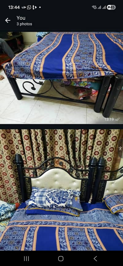 2 single bed