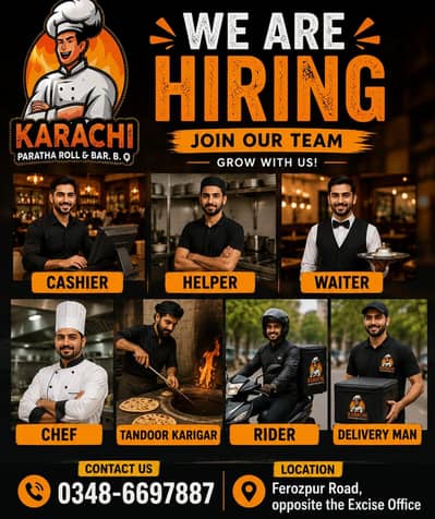 Required Restaurant Staff