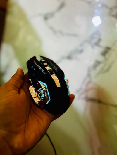 Q7 RGB Wired Gaming Mouse – Brand New Pin-Pack Box Piece