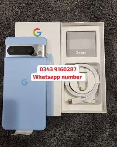 Google pixel 8 pro pta approved 12/256gb contact WhatsApp