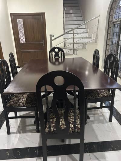 Dining table with chair / jaanimaz / and sofa 7 seat all in 150000