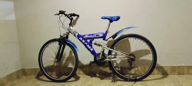 *ASAMA Mystery 26" Dual Suspension MTB Cycle