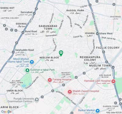 3 Marla Lower Portion In Al Hamed Colony Opp Neelam Block Iqbal Town Lahore