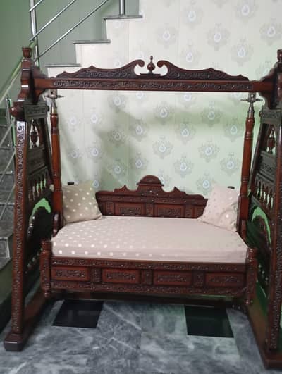 indoor wooden swing