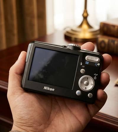 Retro Nikon Coolpix P1 8MP Wi-Fi Digital Camera