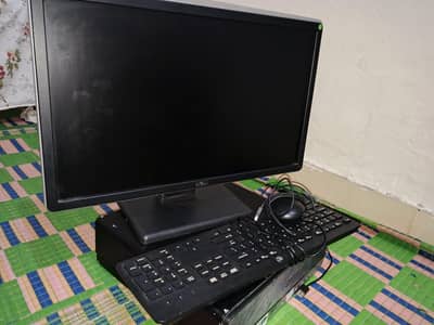 PC desktop with LED keyboaed mouse i7 6th