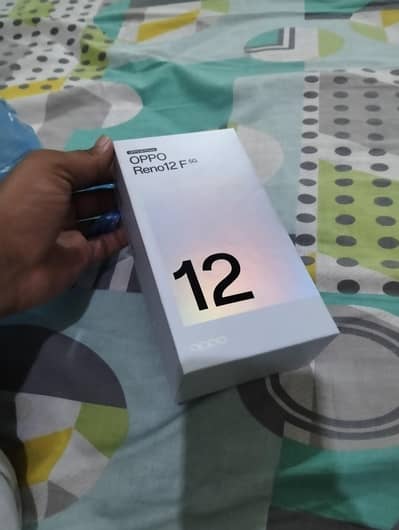 Oppo Reno 12f 5G 12GB,256GB complete box