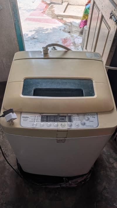 Haier washing and dryer machine