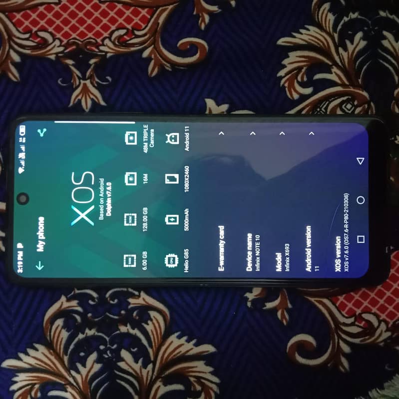 Infinix Note 10 5
