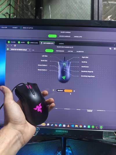RAZER DEATHADDER ELITE GAMING MOUSE