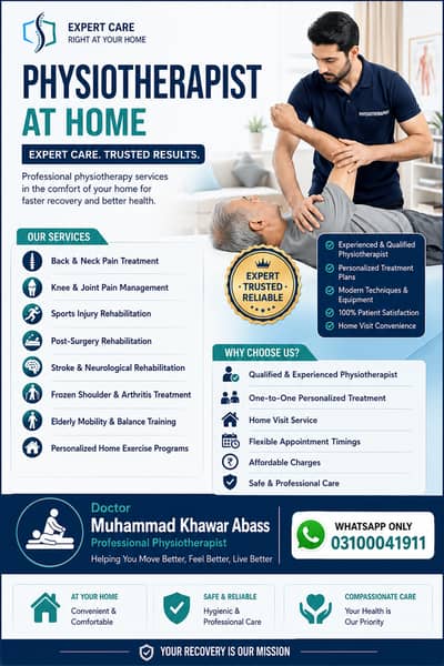 Professional Home Physiotherapy Services