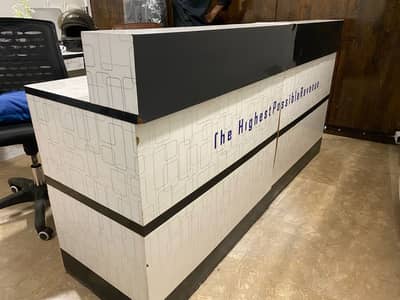 TABLE FOR OFFICE - 2 PERSON TABLE (JOINT WITH SCREWS)