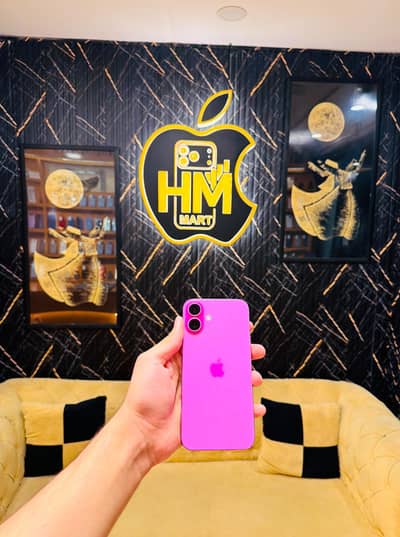 iPhone 16 Plus 128GB Non PTA Physical Esim 100 Health Waterpack