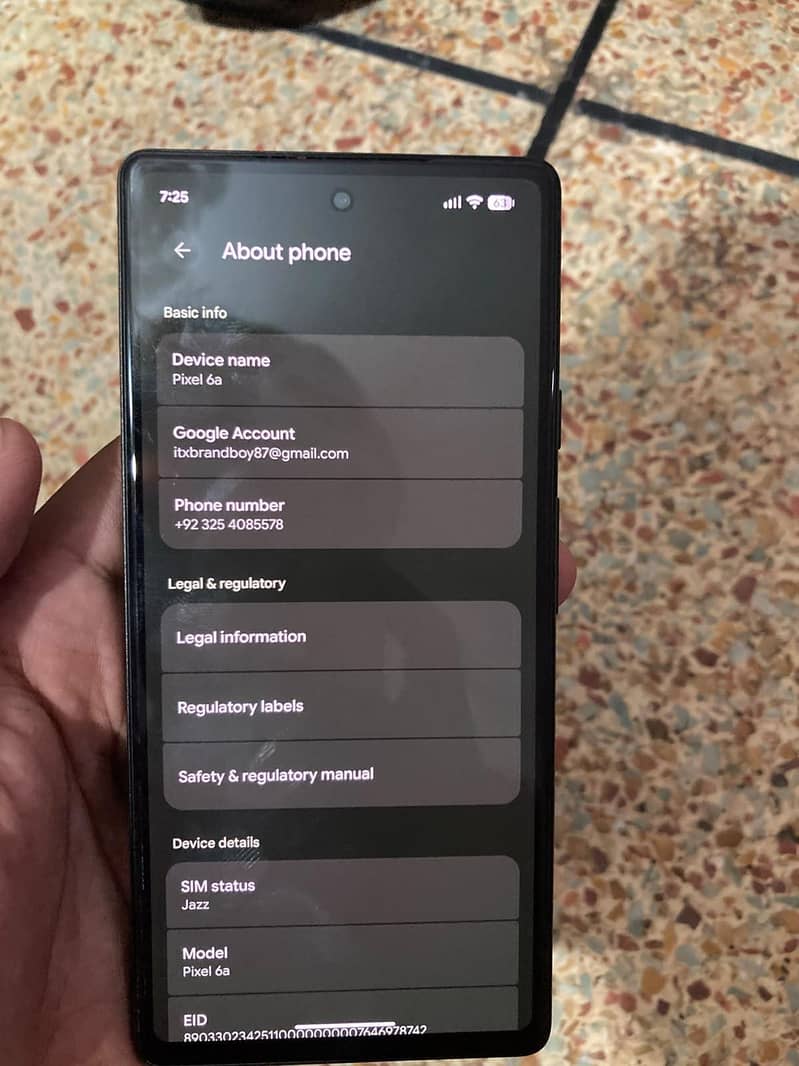 Google Pixel 6a 0