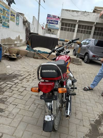 Honda cd 70  unregistered