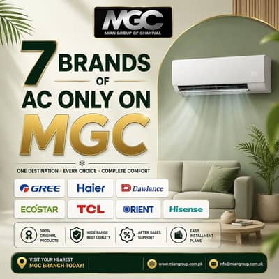 Inverter T3 and T5 AC's Available On 10 Month Instalment Plan In FSD