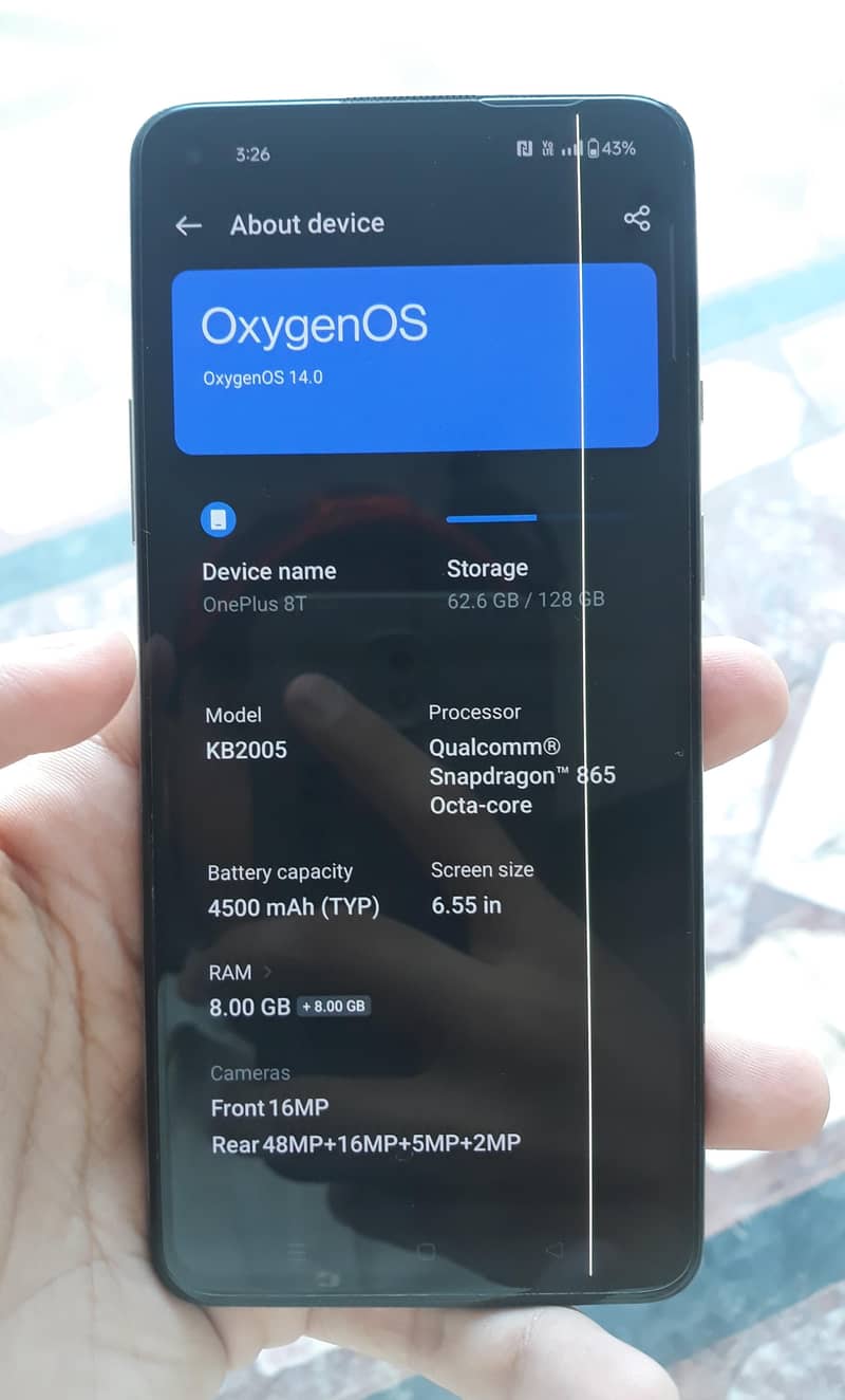 One Plus 8T 6