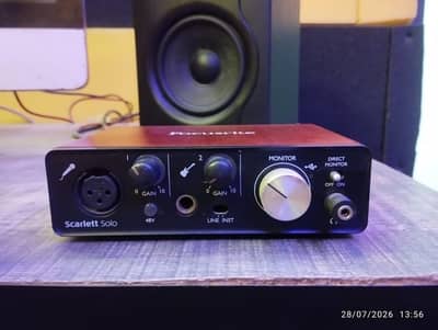 Focusrite Scarlet Solo 2nd Gen USB Audio Interface