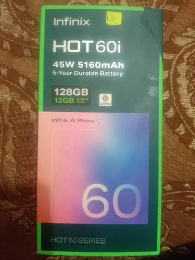 infinix Hot 60i 6/128